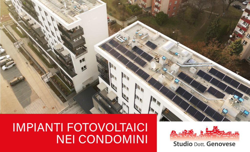 Impianti fotovoltaici nei condomini